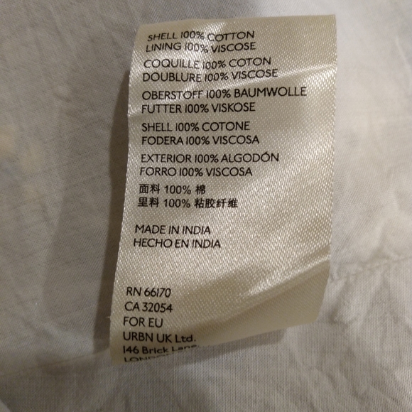 Anthropologie Fall Dress Cottagecore Peasant Floral 12 Crochet Boho Maxi Lace L - Picture 13 of 16